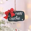Decorações de Natal Pingente Criativo DIY Acessórios para Árvore de Natal Layout de Cena para Casa/Loja Pequenos Enfeites