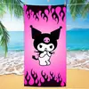Toalla de Playa Baño Impresa Nueva Popular Transfronteriza Stilwell Kulomi Toalla de Playa Niños Dibujos Animados Venta al por Mayor Tela de Toalla