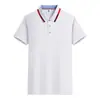 Roupas de trabalho camiseta personalizada verão seda gelada gola lapela manga curta secagem rápida cultura de roupas de trabalho da empresa polo shirt impressão LOGOTIPO
