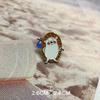 Broche de oso de té con leche Insignia linda japonesa Insignia de bebida personalizada Insignia de animal de dibujos animados Accesorios para mochila de hombre y mujer
