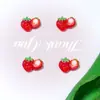 Nuevos Accesorios Populares para Uñas con Diseños de Frutas Lindos Estereoscópicos Artificiales Sandía Fresa Accesorios para Uñas DIY Hechos a Mano Pequeños Accesorios