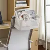 Cesta de Almacenamiento para Nevera, Almacenamiento Varios para Hogar y Dormitorio, Cesta Grande Colgante Extensible, Cesta Colgante para Calcetines y Ropa Interior junto a la Cama