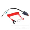 Motor de popa Yamaha Interruptor de emergência para extinção de chamas com corda de puxar Chave para extinção de chamas 66T-82575-01
