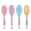 Pente com Almofada de Ar Colorido, Pente Oval com Almofada de Ar de Palha de Trigo, Pente Alisador de Cabelo, Pente para Maquiagem, Pente para Cabeleireiro Doméstico