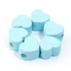 Cuentas de Color Sólido Acrílicas Flores Macarrón Corazón Estrella de Cinco Puntas Cuentas Sueltas Pulsera DIY Accesorios para Joyería Cuentas de Gelatina