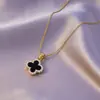 Moda simples senso de alta qualidade não desbota colar de aço titânio pingente de cintura fina luxo leve temperamento Coringa fabricantes atacado