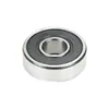 Fornecedor Fabrica Rolamentos 608Rs 8*22*7mm de Aço Inoxidável com Borda Preta e Chanfro Preto