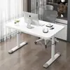 Atacado do fabricante mesa manual com altura ajustável, mesa de computador de escritório, mesa de escrita para desktop em casa para crianças, mesa de estudo para estudantes com altura ajustável
