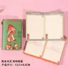 Apple Star Little Man M5 Cuaderno de Páginas de Colores Cubierta de Piel PU Correa de Dibujos Animados de Alto Valor Cuaderno Papel Grueso de 120g