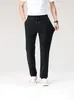 Pantalones Casuales Nuevos para Hombre 2026, Pantalones Largos Finos Transpirables de Pierna Recta para Negocios, Pantalones de Verano Elásticos a Presión con Cordón, Modernos