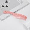 Mini Pente de Cabelo de PVC Estilo Japonês e Coreano, Pente de Modelagem de Dentes Largos de Moda de Alta Qualidade, Pente com Cabo Antiestático para Mulheres