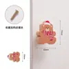 Gancho de Madera de Haya Gatito Oso Nube Gancho sin Clavos Cachorro Lindo Creativo Tirador de Armario