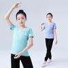 Tops de Baile para Niños, Ropa de Baile de Práctica de Otoño, Ropa de Baile Latino para Niños, Camisas Culturales para Niñas, Camisetas de Ropa de Baile