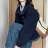 Chaqueta Corta de Trabajo Otoño Primavera Petite para Mujer Estilo Coreano Nueva Llegada Chaqueta Corta Cortavientos para Mujer Chaqueta Simple Top