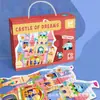 Rompecabezas avanzados para niños al por mayor 180 artículos de regalo juguetes educativos de ensamblaje para jardín de infantes para niños y niñas bebé