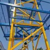 Grúa Torre Anti-Trepa Valla Protectora para Grúa Torre Sitio de Construcción Seguridad Barandilla Anticaídas Cobertizo de Procesamiento de Acero Pabellón de Té