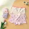25 Novos Produtos Atacado Roupa Íntima Feminina Classe A Algodão Penteado Boxer Infantil Feminino Verão 7A Shorts Finos