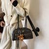 Bolso Sobaco Vintage para Mujer 2024 Nuevo Textura de Alta Gama Bolso Tote de Hombro Nicho Gran Capacidad Bolso de Mano Portátil