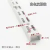 Tiras verticales AA engrosadas y ensanchadas soporte de poste de doble fila montado en la pared estante de ciudad brazo de soporte de estante negro blanco soporte de vidrio