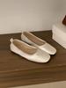 2025 Novos Sapatos Rasteirinhas de Verão para Mulheres, Sapatos Slip-On Preguiçosos com Sola Macia Antiderrapante, Sapatos de Vovó Fada Suave