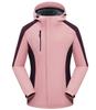 Chaqueta 2066 para hombre y mujer, abrigo de invierno a prueba de viento, impermeable, cálido, con forro polar, engrosado, color liso, mono, logo estampado