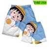 Hollokitty Cartoon Cat Shorts Calças casuais masculinas e femininas Férias de verão Calças de praia Fonte fabricantes