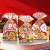 Bolsa de Regalo Navideña, Dulces, Galletas, Palomitas de Maíz, Bolsa de Empaque, Bolsa Pequeña de Regalo Navideña, Bolsa para Empacar Manzanas