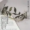 Kit de Materiales para Envolver Flor de Hoja de Osmanthus Diosa Hecho a Mano DIY Accesorios Materiales Corona de Pelo Pequeña Qin Estilo Antiguo Hecho a Mano con Tutorial
