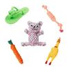Atacado do Fabricante Brinquedos para Cães de Estimação, Cordas de Algodão Nózadas Tecidas à Mão Resistentes à Mordida para Limpeza de Dentes e Mastigação para Cães Pequenos