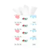 Xinxiangyin 8 rollos por paquete portátil papel de dibujo clásico para negocios papel higiénico de dibujo caja completa toallitas húmedas amigables con la piel