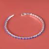 Pulsera de diamantes de imitación de moda europea y americana transfronteriza para mujer, suministro de accesorios, suministro de fábrica de joyería, joyería de personalidad simple exquisita fina