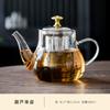 Taza Transparente Gruesa Resistente al Calor para Degustación de Té Taza de Té Pequeña con Asa Taza Taza de Maestro de Juego de Té Kung Fu Taza con Asa Tazón de Té