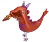 Nuevo Globo de Película de Aluminio de Dinosaurio Caminante Lindo Serie de Dinosaurios Pequeños Jurásicos Globo de Helio Juguete para Niños Fiesta