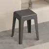 Bancos de Plástico Acolchados para Uso en Casa, Bancos Cuadrados Gruesos Extra Apilables, Bancos para Mesa de Comedor de Sala de Estar, Bancos Sencillos, Taburetes de Maquillaje al por Mayor