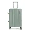 Maleta de aluminio de 26 pulgadas maleta de viaje de 20 pulgadas ruedas universales estudiante maleta resistente duradera maleta con asa extensible de 24 pulgadas