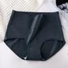 Ropa interior de cintura alta de grafeno para mujer, algodón, talla grande, control de abdomen, ropa interior para niñas, calzones estampados