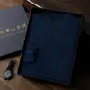 Suéter masculino de cashmere com gola alta parcial, camada base de lã simples para outono e inverno, suéter de tricô folgado