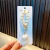 Cadena para Teléfono Llavero de Cacahuete con Cuentas, Amuleto de Bolsa de Buena Suerte, Accesorio para Funda de Teléfono, Pequeño Regalo para Niñas, Mayoreo