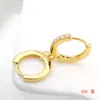 Retenção de Cor Forte Ouro Cobre Banhado Zircônia Microfixada Brincos Ear Cuffs com Pingente Presilhas de Orelha Brincos Studs DIY Feitos à Mão Acessórios para Brincos Atacado