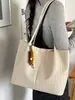 Bolso de hombro con patrón tejido estilo coreano, modelo nuevo vintage primavera 2026, bolso tote de moda para el trabajo y para ir al trabajo