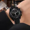 2024 Exportación Más Vendido Reloj de Cuarzo Super Luminoso para Hombre Niricha Correa de Silicona Conjunta Europea Fabricante Lote