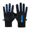 Luvas Quentes de Inverno Femininas Touchscreen Esporte Outdoor Dirigir Antiderrapantes Forradas com Lã Espessas à Prova de Frio à Prova de Vento Luvas de Ciclismo