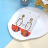 Venta transfronteriza de Amazon wish aretes de arcilla polimérica joyería para las orejas de alta gama nicho europeo y americano aretes de arcilla polimérica