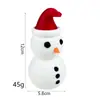 Impresión 3D Juguetes Muñeco de Nieve Regalos de Navidad Modelo Festivo Adornos de Escritorio Manualidades Adornos de Escritorio para Niños