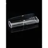 Estuche Transparente para Gafas Plástico PVC Estuche para Gafas de Miopía Resistente a la Presión Resistente a Caídas Estuche Portátil de Almacenamiento Estuche para Gafas de Lectura Estuche Suave de Moda