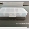 Venta al por mayor de aparejos de pesca de fábrica caja de señuelos Luya multifuncional caja de señuelos Luya con peso engrosada caja de cinco compartimentos