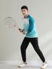 Pedirá chaquetas deportivas para parejas, uniformes de bádminton de malla verde, conjuntos para compra grupal de competición, uniformes de bádminton de manga larga para estudiantes