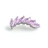Modelo Quente de E-Commerce F136 Liga de Titânio Coroa Marquise Zircônia Brincos Luxo Acessível Joias de Piercing de Alta Qualidade Elegantes Acessórios