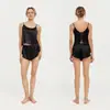 Conjunto de Camisola y Shorts 100% Seda para Mujer Verano Amazon Transfronterizo Lencería Espalda Descubierta Perezoso Sexy Conjunto de Pijama para Dama