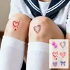 Pegatinas de Tatuaje de Corazón Magullado de Halloween Cicatrices Simuladas para Hombres y Mujeres Impermeables de Larga Duración Pegatinas de Heridas Falsas Pegatinas Faciales de Cosplay